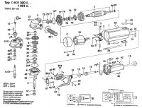 Bosch 0 601 300 019 Usw(J)77 Angle Grinder 250 V / Eu Spare Parts